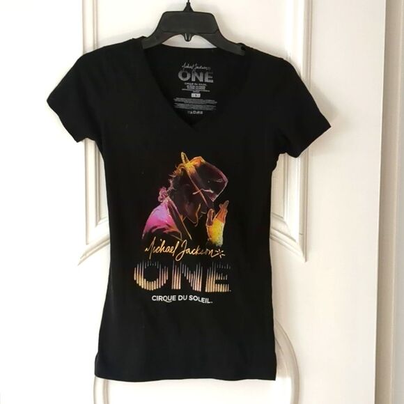 Vintage Michael Jackson Cirque Du Soleil The One Shirt Small - Picture 1 of 8